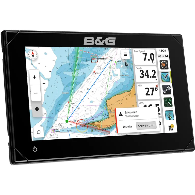 B&G Zeus S 7" kartplotter  m/seilfunksjoner og ekkolodd