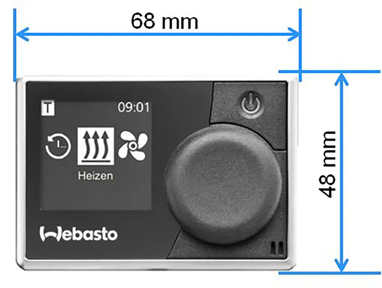 Webasto MultiControl kontrollpanel for luftvarmere