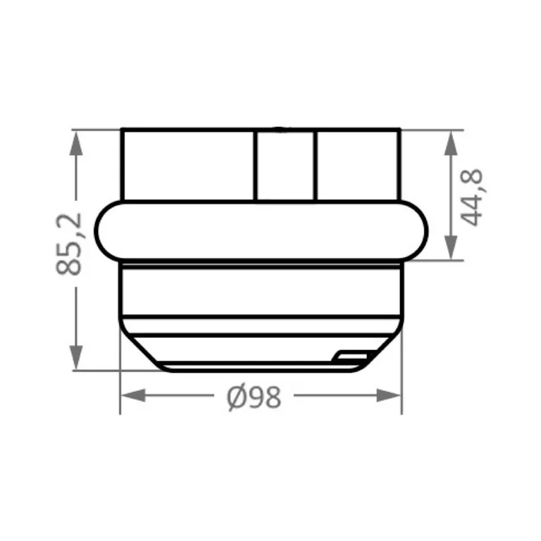 Osculati Discovery LED tricolor m/ankerlanterne <20m Sort 12/24V