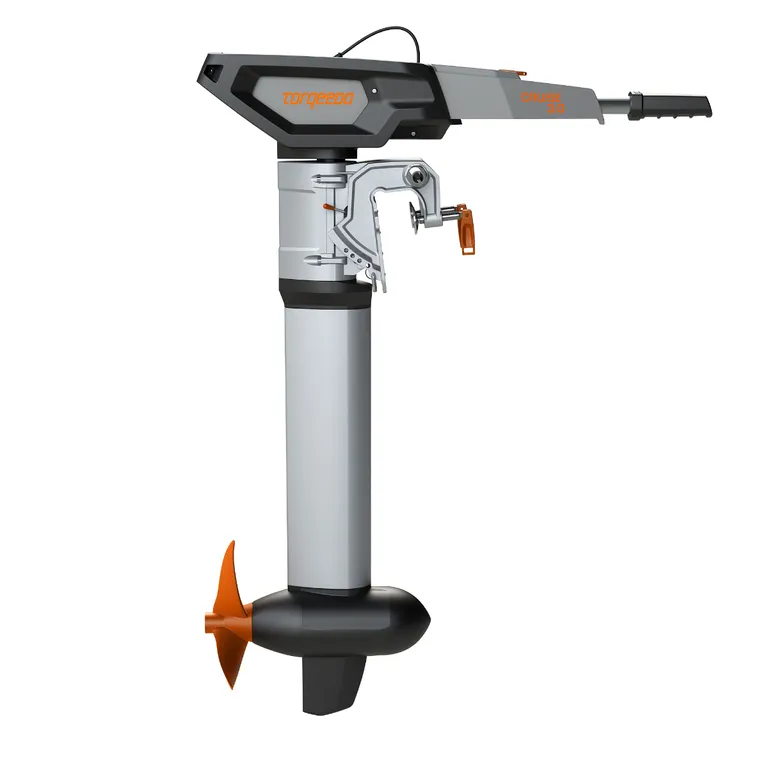 Torqeedo Cruice 3.0 TL elektrisk påhengsmotor med styrekult, lang stamme, tilsvarer 6 hk