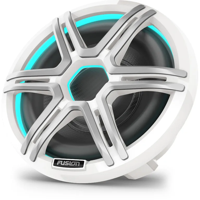 Fusion Apollo-subwoofer 10" LED sportshvit
