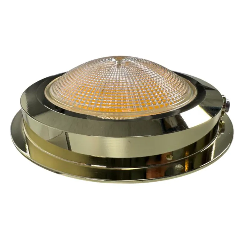 Nautilight LED Taklampe Messing 12V