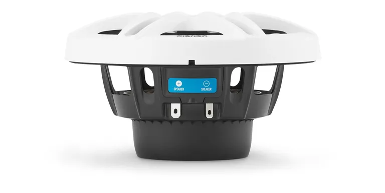 Clarion Marine Premium Høyttalere 6,5" RGB hvit/sort sportsgrill