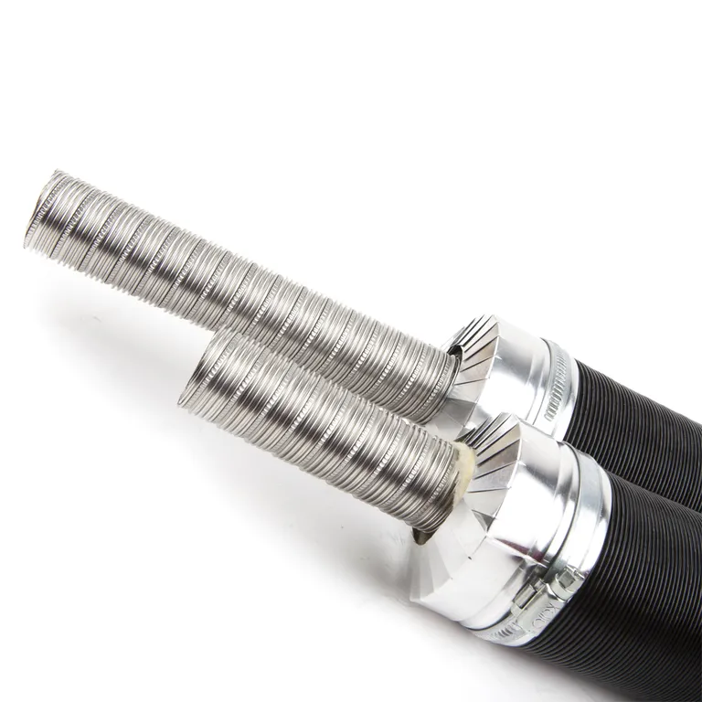 Eksosslange 24mm, isolert, lyddemper. 225cm