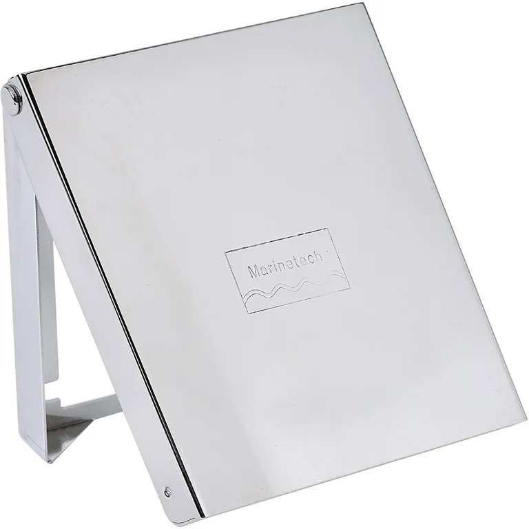 Lokk til veggkontakt i syrefast stål