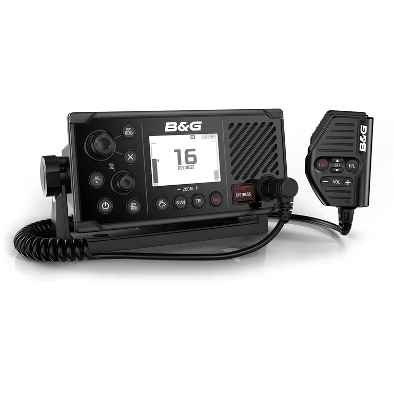 B&G V60 fastmontert VHF med innbygget GPS og AIS mottaker