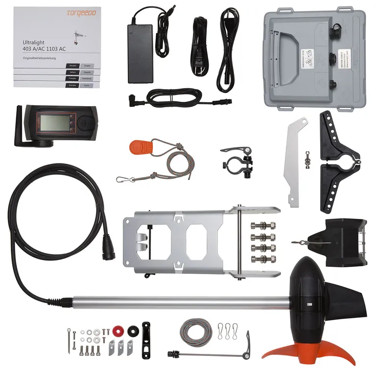 Torqeedo Ultralight 403 A (320 Wh) elektrisk påhengsmotor for kano og kajakk