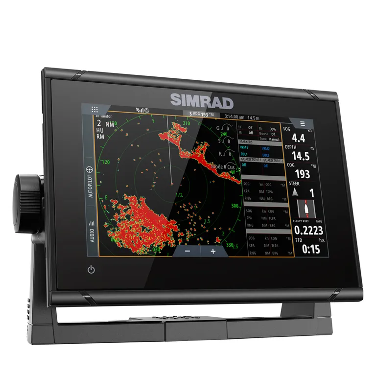 Simrad GO7 XSR kartplotter med ekkolodd