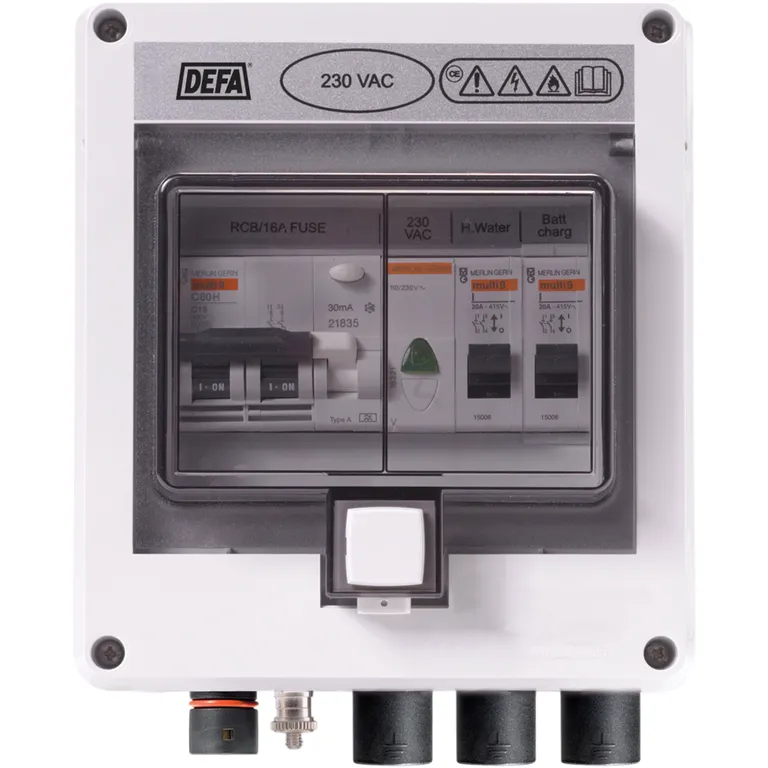 DEFA Marine Plug-and-play landstrømspakke 2 230V 16A