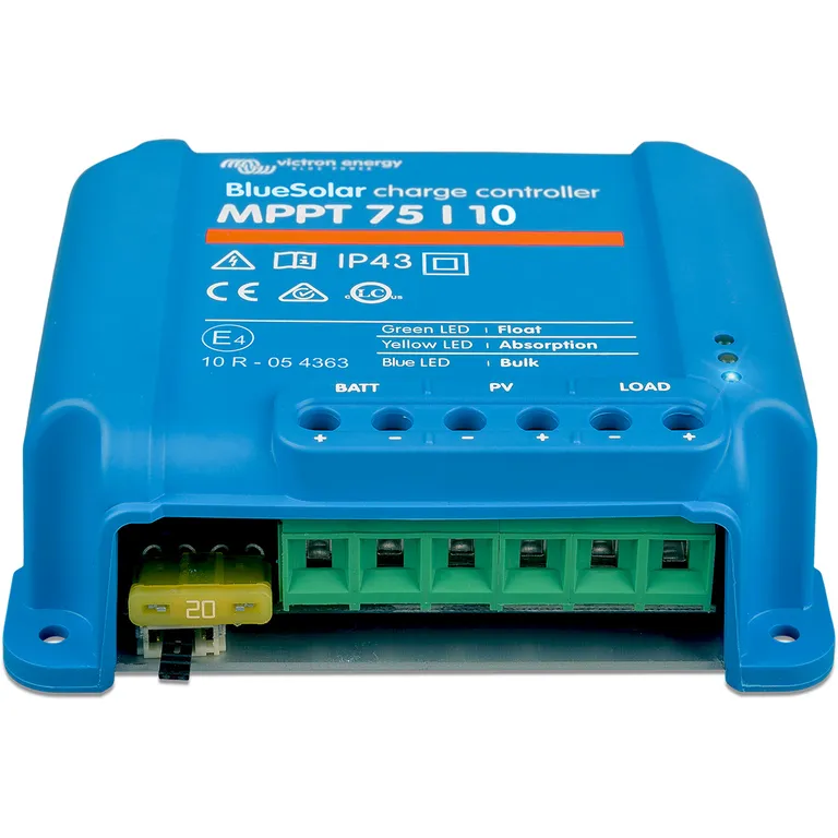 Victron BlueSolar MPPT 75/10 solcelleregulator