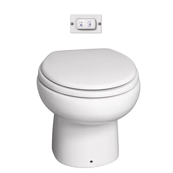 Sanimarin SN31C elektrisk toalett, 12V med manuelt kontrollpanel