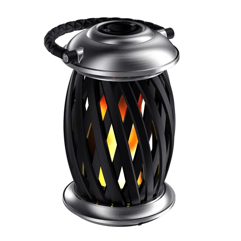 Homeline Ignis oppladbar LED-lampe med flamme-effekt