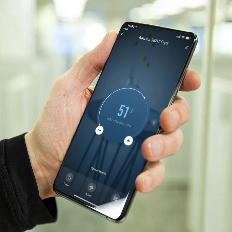 Arida S7L V2 luftavfukter med tørkerotor og Wi-Fi, 220V