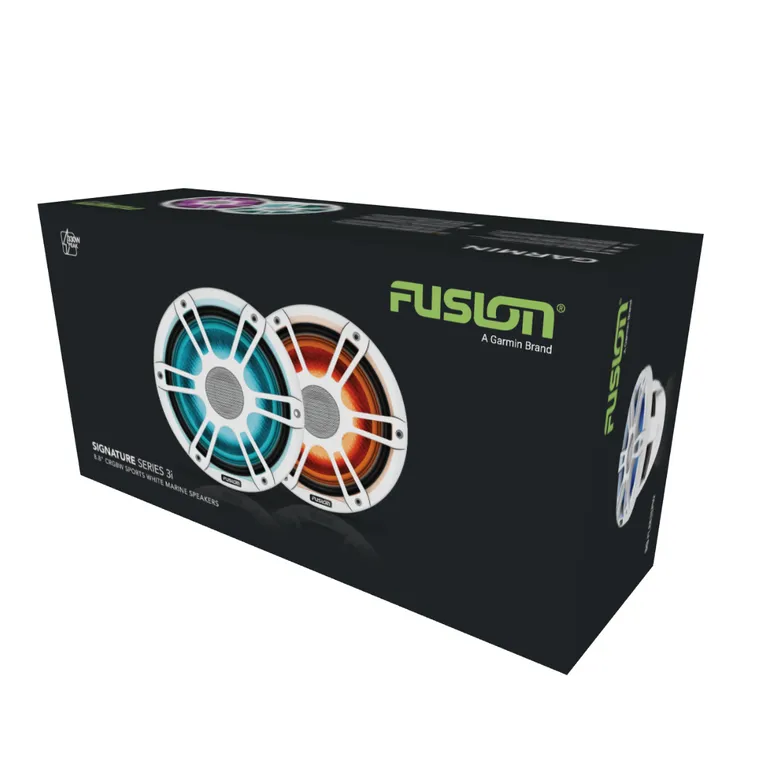 Fusion Signature Series 3i Sport hvite CRGBW 8.8" høyttalere 330W
