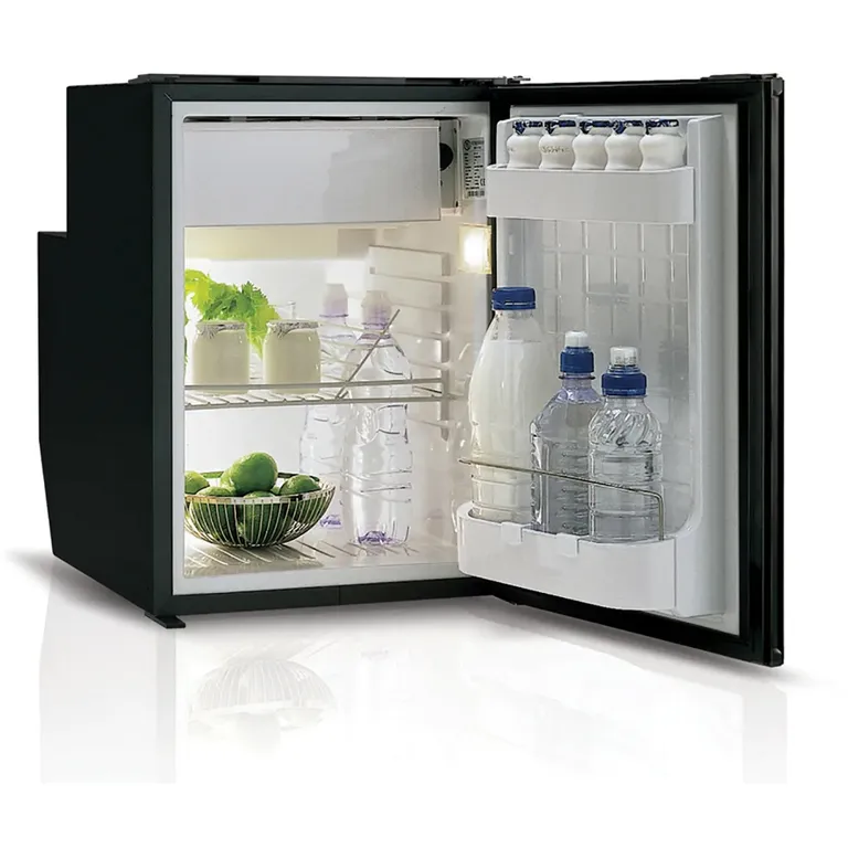 Vitrifrigo C51i 51-liter kjøleskap, lys grå front, 12/24V, Airlock, uten ramme