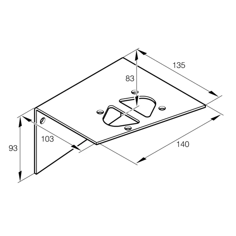 Eberspächer festebrakett for Airtronic D2/D4/D4+