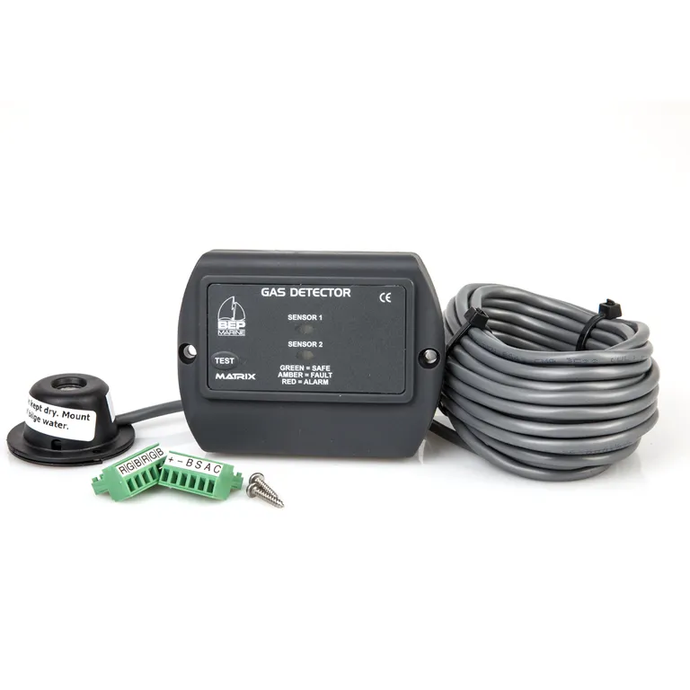 BEP 600-GDL gassalarm med sensor og ventilstyring 12/24V