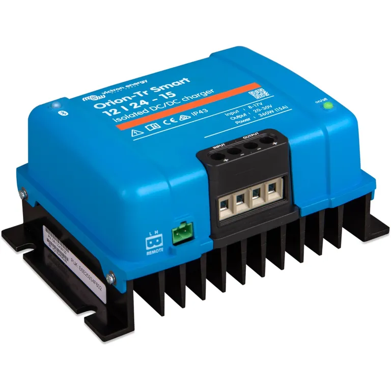 Victron Orion TR Smart DC-DC lader 12>24V 15A, Galvanisk isolert