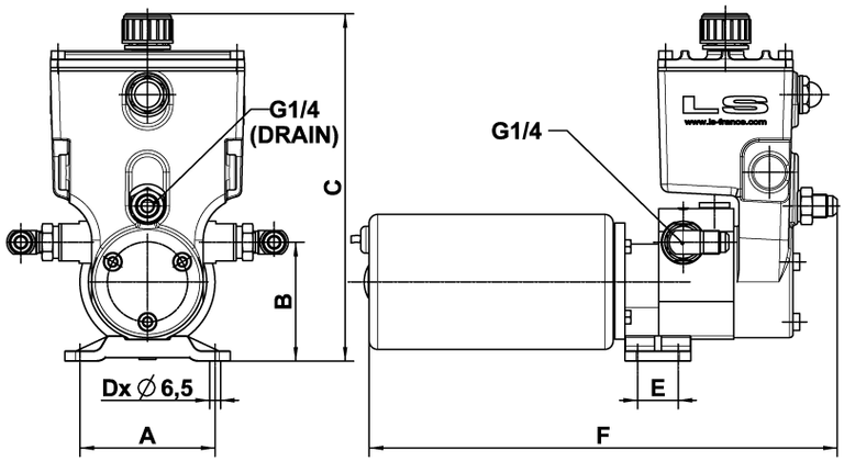 Hydraulisk lineær drivenhet HL30