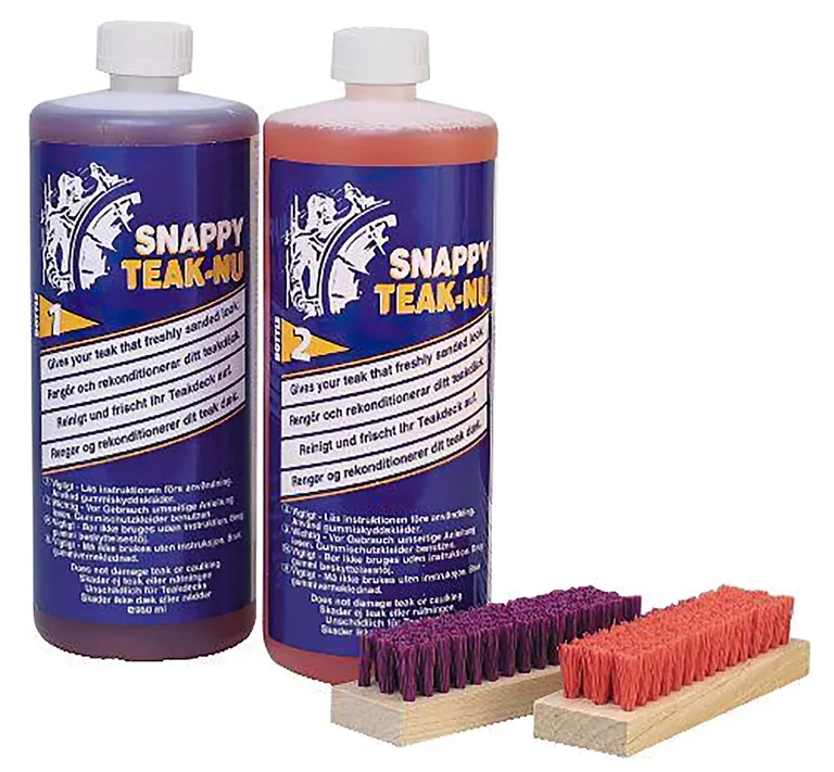 Snappy Teak - Nu teakoppussingssett