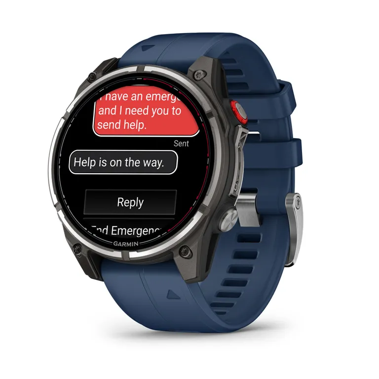 Garmin quatix 8 PRO, 47 mm maritim smartklokke med AMOLED-skjerm og inReach