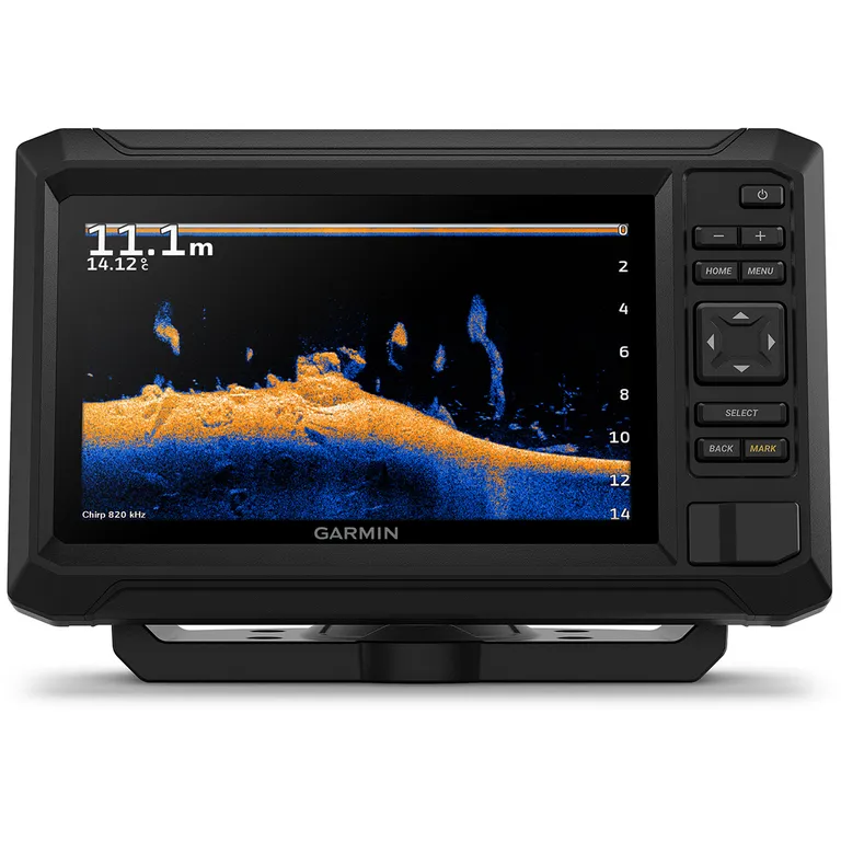 Garmin Echomap UHD2 72cv 7" kartplotter med ekkolodd, inkl. hekksvinger