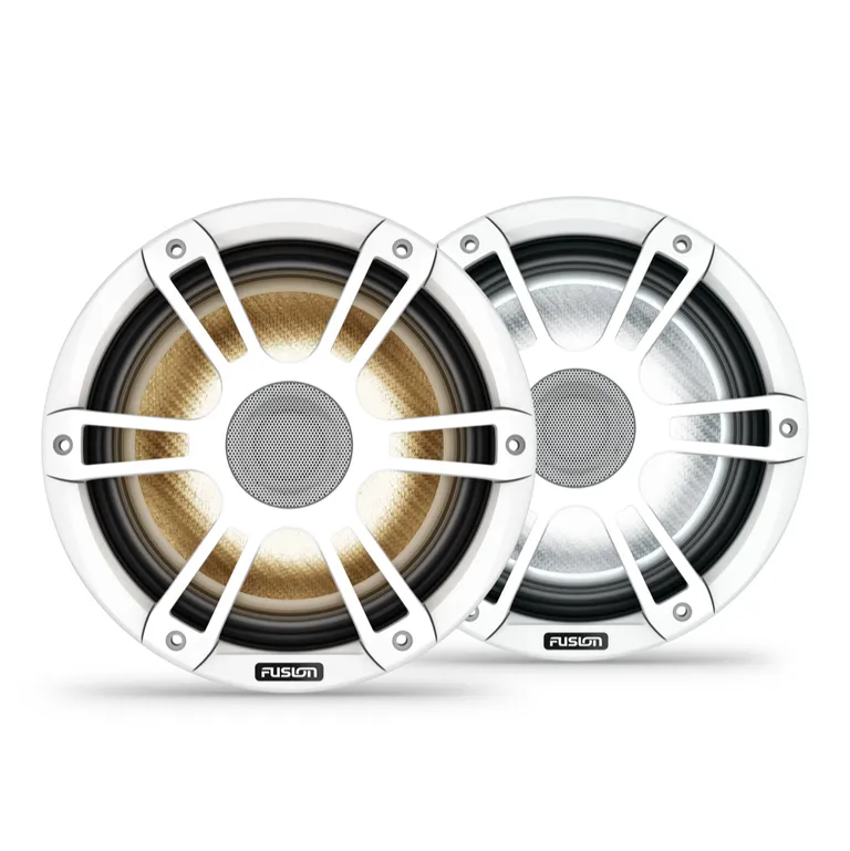 Fusion Signature Series 3i Sport hvite CRGBW 8.8" høyttalere 330W