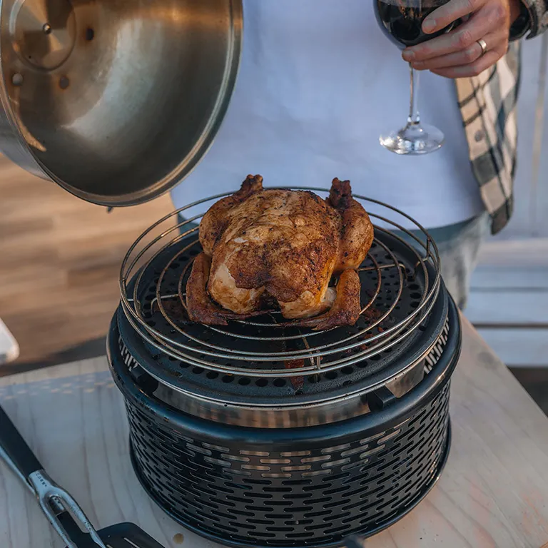 Stekerist med kant Cobb Premier grill
