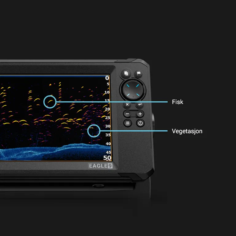 Lowrance Eagle 9" ekkolodd og kartplotter 