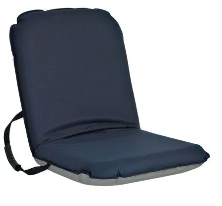 Comfort Seat Classic bærbar pute med justerbar rygg (blå)