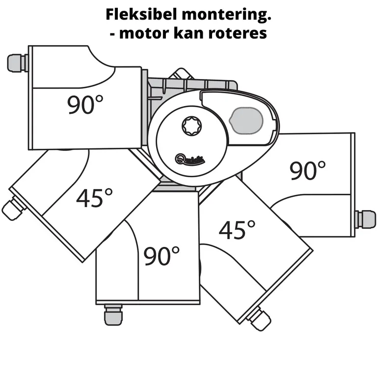 Quick Prince DP2 P 1000 ankervinsj 1000W/24v 8mm