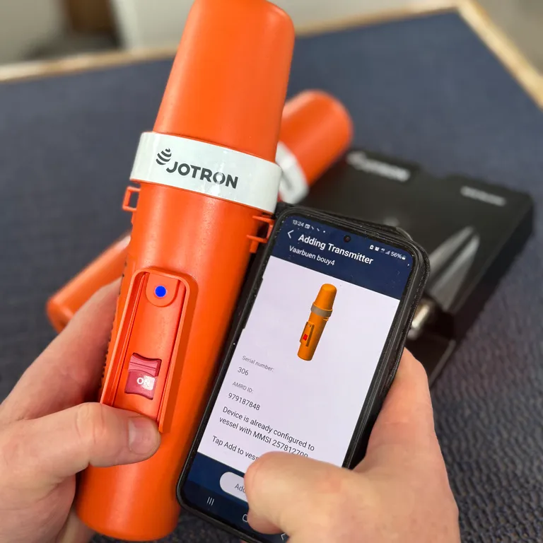 Jotron TronTracker RA10 Receiver mottaker sporingssystem for fiskebøyer
