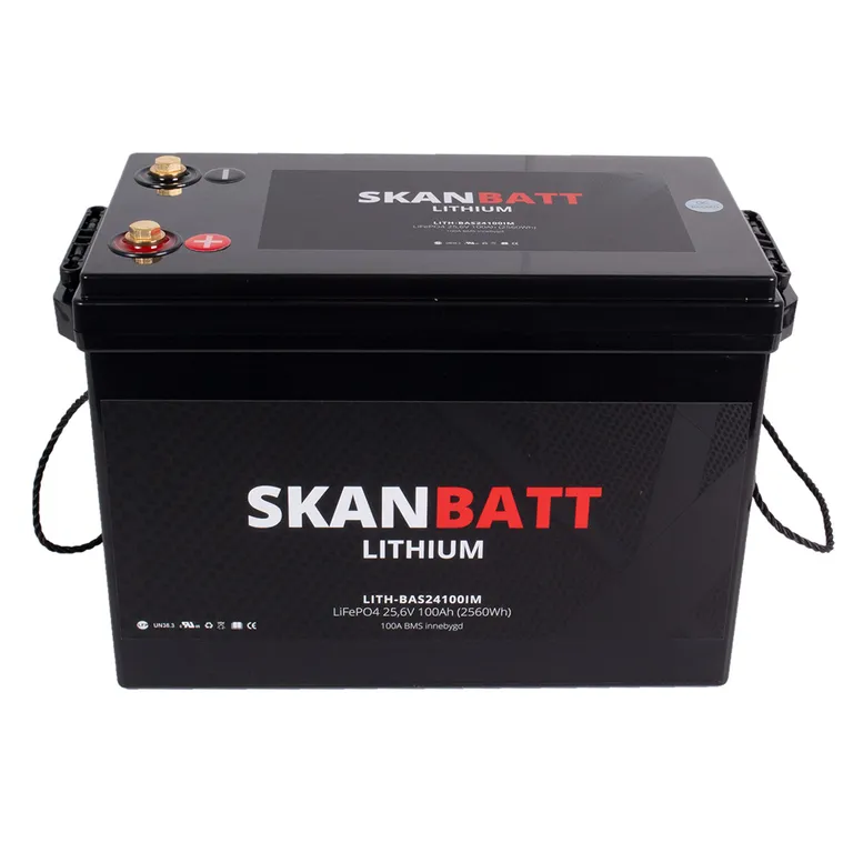 Skanbatt Base Lithium 24V 100Ah 100A BMS