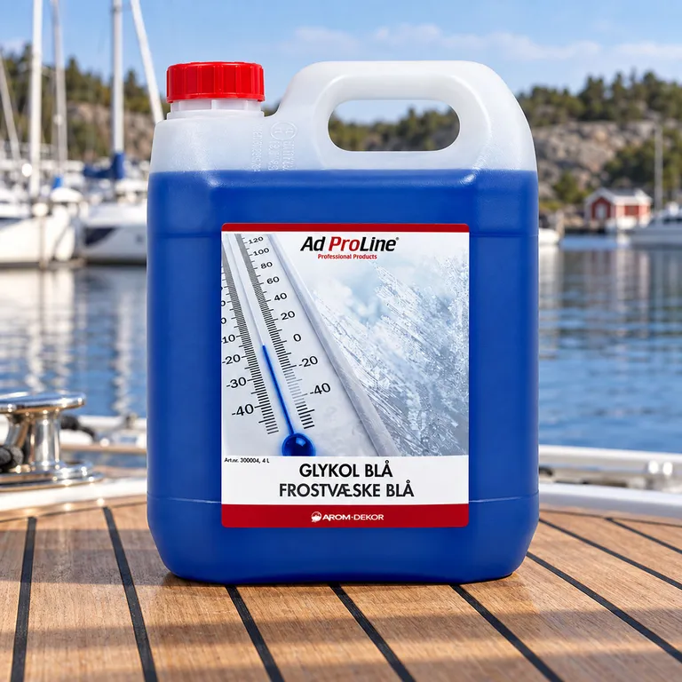 MultiMarine Frostvæske Blå Konsentrat, 4 l