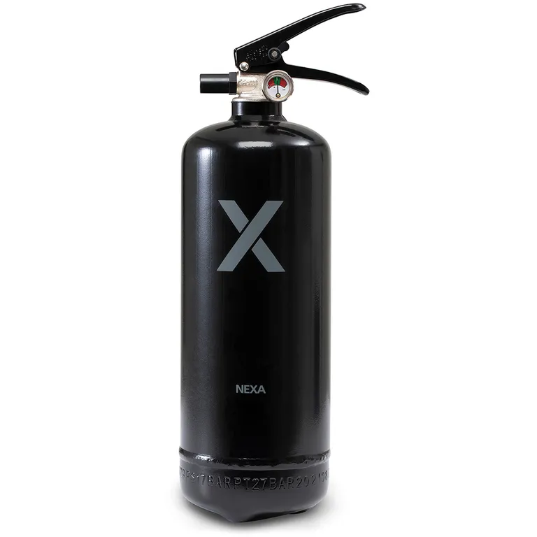 NEXA ABC brannslukker 2kg pulver (Svart)