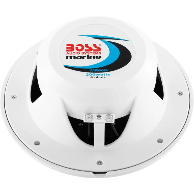 Boss MR60 6,5" Marinehøyttalere 150Watt Hvit
