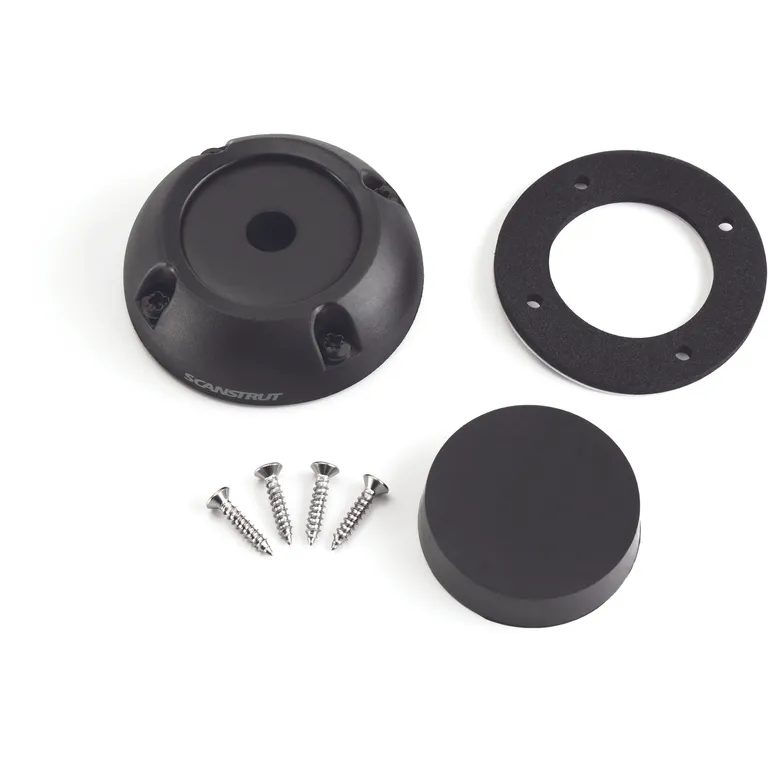 Scanstrut DS40 kabelgjennomføring i svart plast. 12-15mm kabel, plugg maks Ø40mm
