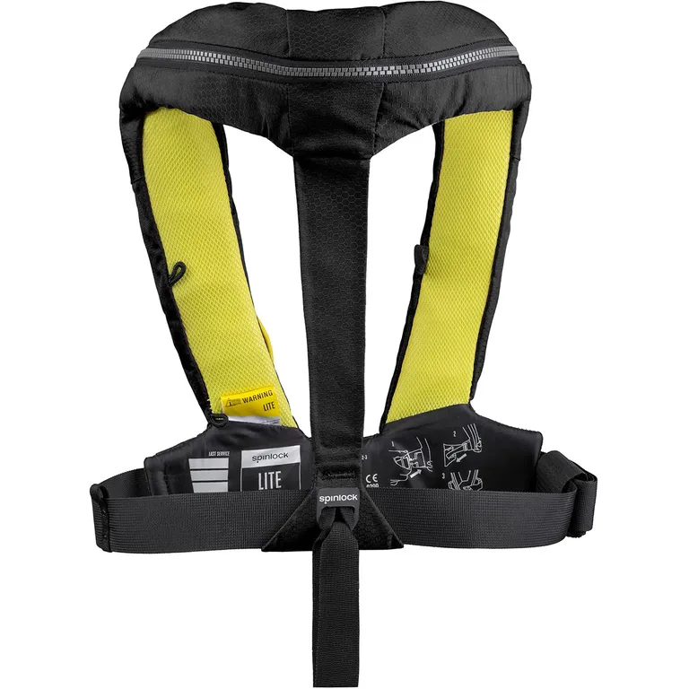 Spinlock Deckvest Lite 170N redningsvest (Svart)