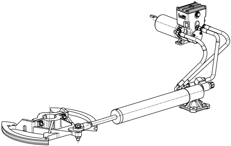 Hydraulisk lineær drivenhet HL30