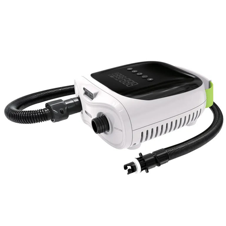 7OC Oppladbar Luftpumpe RIB og SUP 4000mAh Lithium 0-20psi 12V