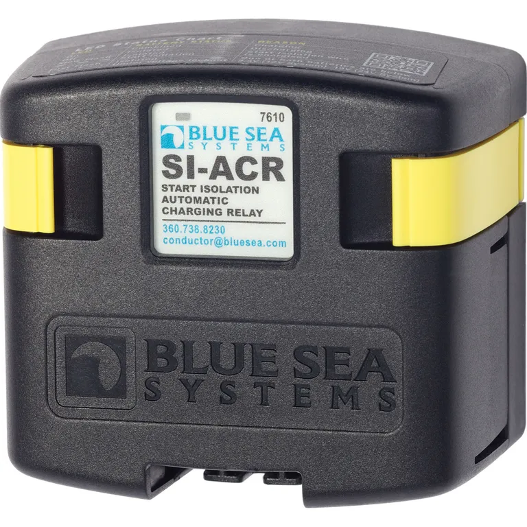 Blue Sea pakke med hovedbryter 300A og laderele 120A