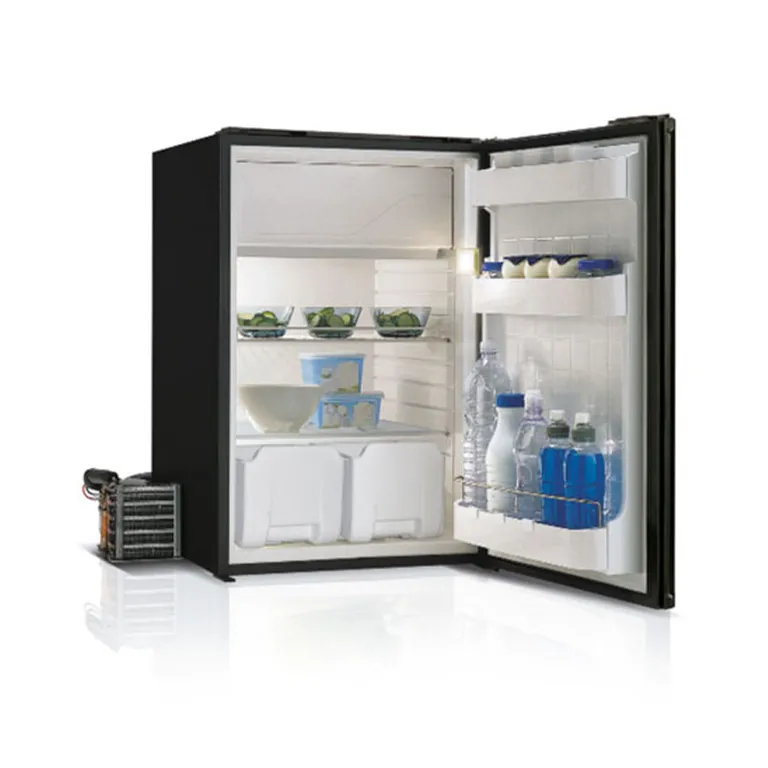 Vitrifrigo C130L 130-liter kjøleskap, lys grå front, 12/24V, Airlock, uten ramme