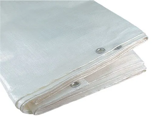 Norena PE presenning 270 g/m2, 8x6m, hvit