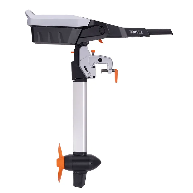 Torqeedo Travel S Range 1100W elektrisk påhengsmotor, kort stamme, innebygd 1425Wh batteri