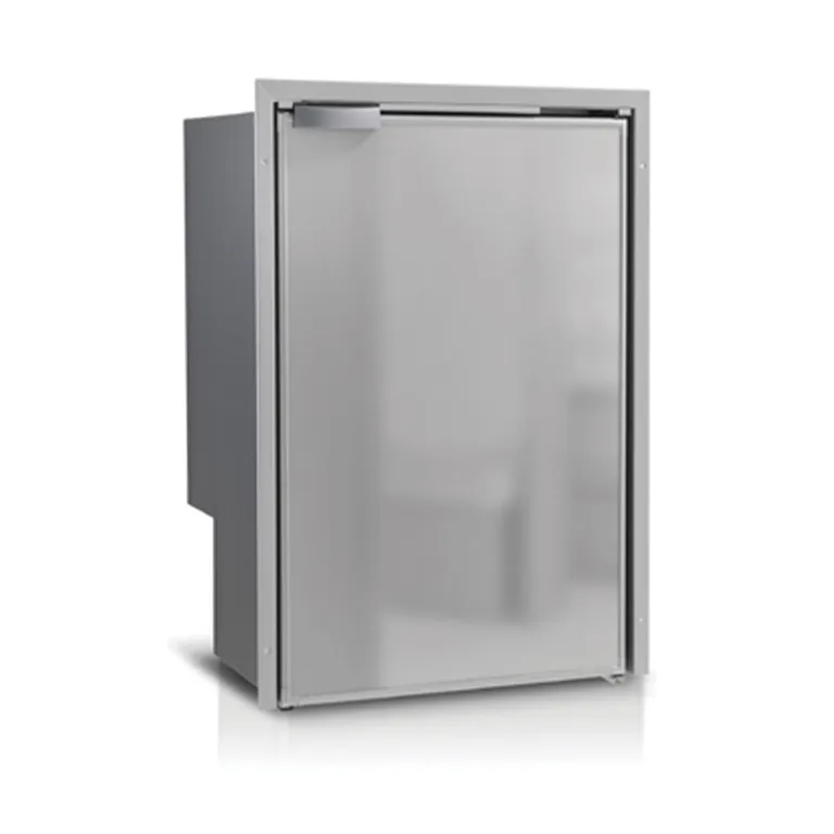 Vitrifrigo C130L 130-liter kjøleskap, lys grå front, 12/24V, Airlock, uten ramme