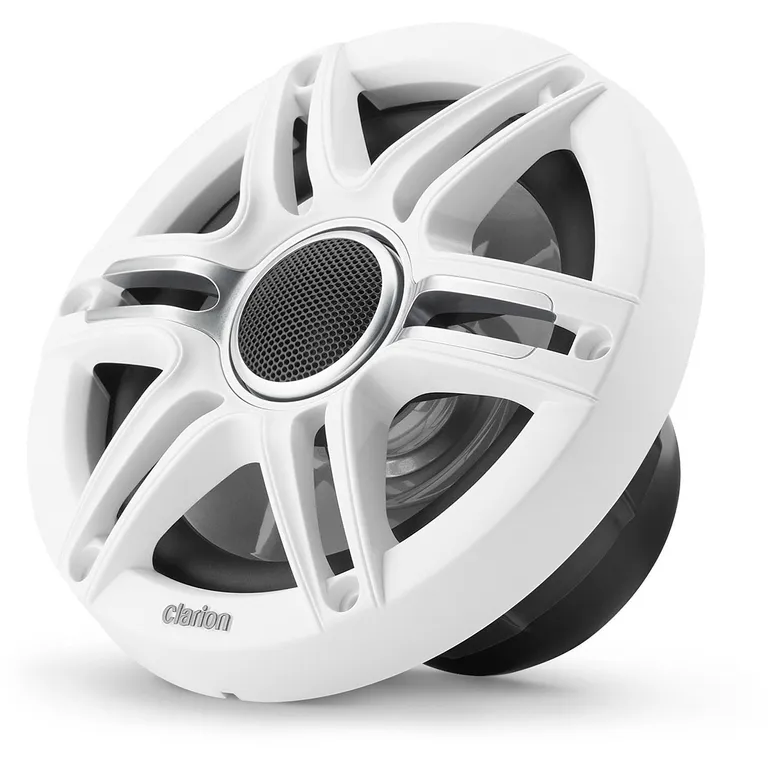 Clarion Marine Premium Høyttalere 6,5" hvit/grå sportsgrill