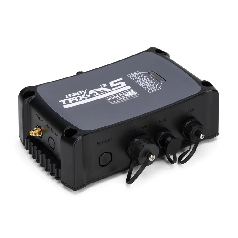Weatherdock easyTRX3-S AIS SOTDMA sender/mottaker m/Me Sense båtovervåking og Wi-Fi