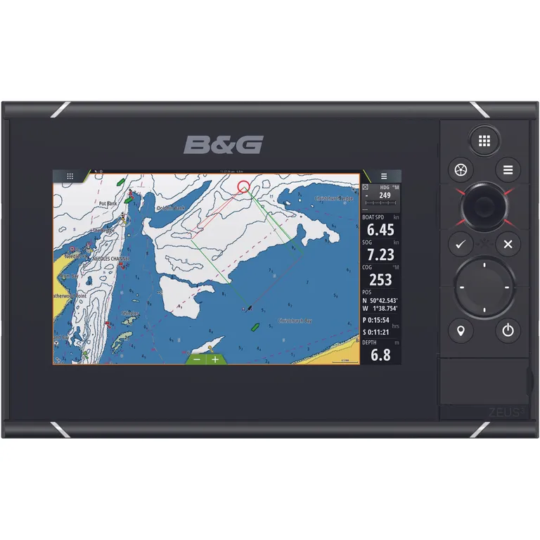B&G Zeus3 7 kartplotter m/seilfunksjoner og ekkolodd