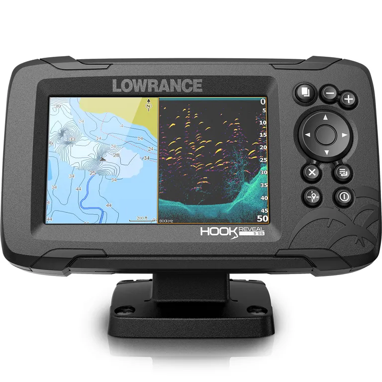 Lowrance HOOK Reveal 5" kartplotter med ekkolodd