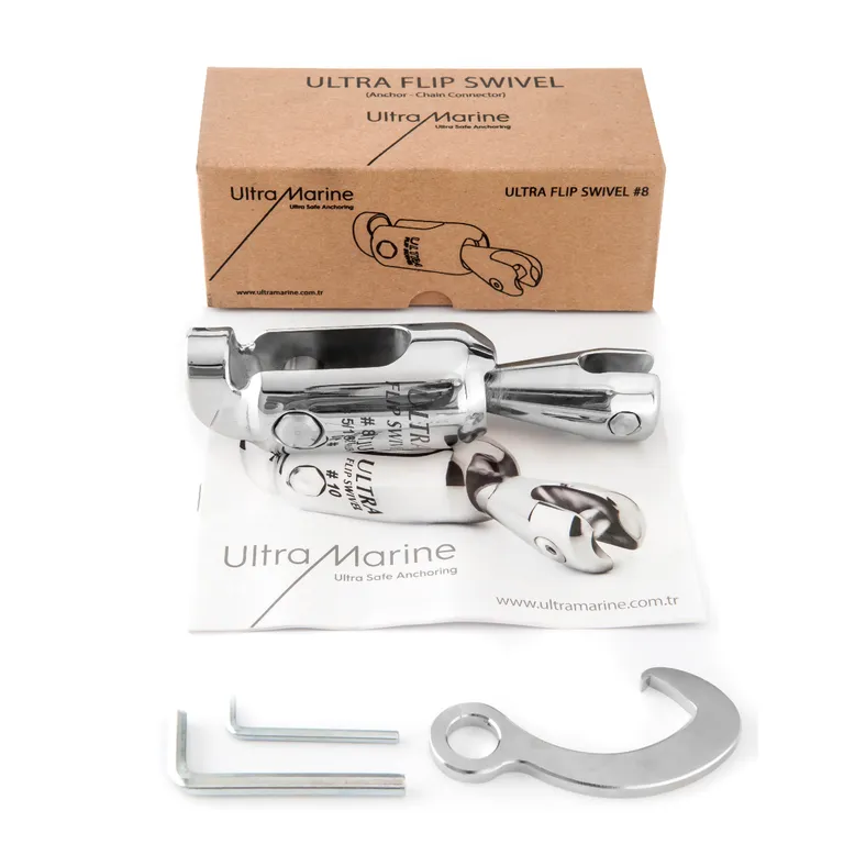 Ultra Marine ULTRA Flip svivel UFS 8-21 for kjetting fra 6 til 8 mm og Ultra anker opp til 21 kg